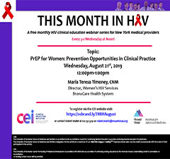 This Month in HIV: PrEP for Women: Prevention Opportunities in Clinical Practice